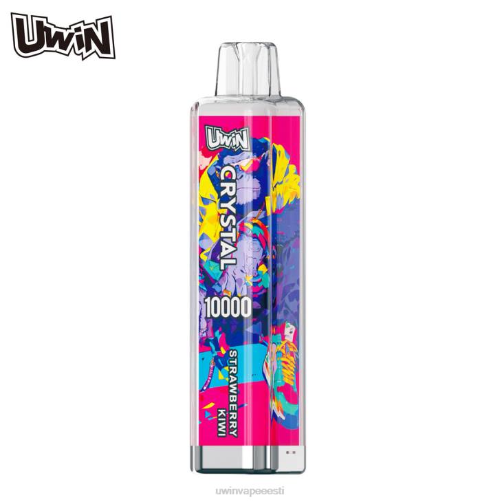 Uwin Vape Kauplus maasika kiivi | UWIN CRYSTAL 10 000 ühekordselt kasutatavat vape PLLZ11