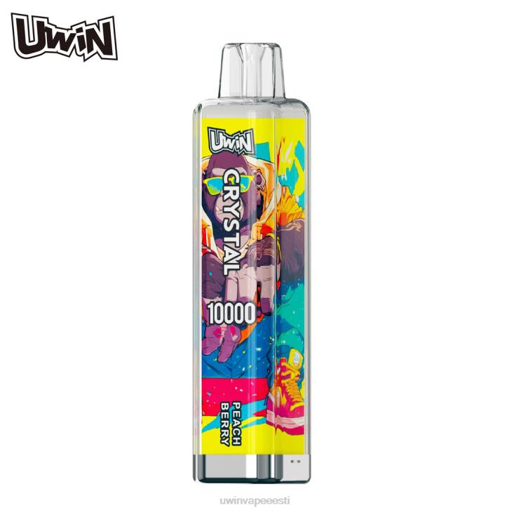 Uwin Vape Tellida virsiku marja | UWIN CRYSTAL 10 000 ühekordselt kasutatavat vape PLLZ12